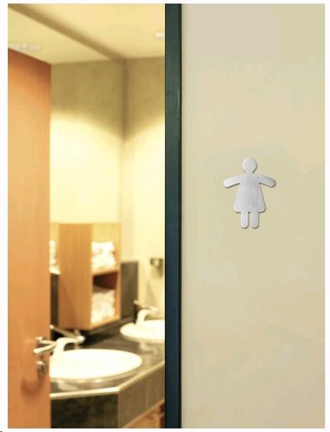 Actual product image Durable PICTO figures WC ladies