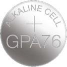 Productafbeelding GP Batteries Alkalische (10 Pcs., LR44, 105 mAh)