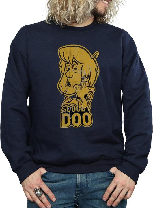 Actual product image Scooby Doo Mens And Shaggy Sweatshirt (S)