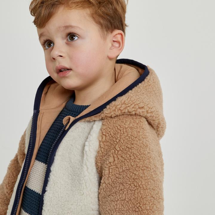 Produktbild La Redoute Collections Kapuzenjacke aus Teddyfleece (110)
