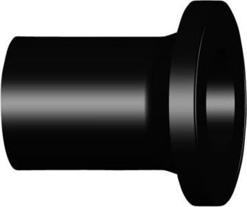 Actual product image Georg Fischer PE flanged curve 63mm PN10 - PE100-SDR17. GF