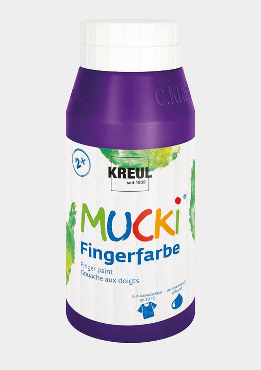 Produktbild Mucki Fingerfarbe (Violett, 750 ml)