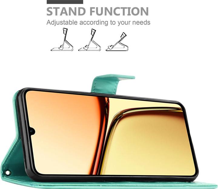 Image du produit Cadorabo Coque pour Realme C61 / C63 pour Fleur Book (CAT S61, Realme C63)