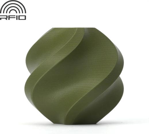 Produktbild Bambu Lab PLA Matte - Dark Green - 1.75mm (PLA, 1.75 mm, Grün)