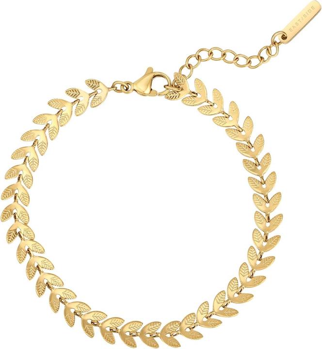Actual product image Eastside Damen Armband Blatt - 37554 (17 cm, Stainless steel)