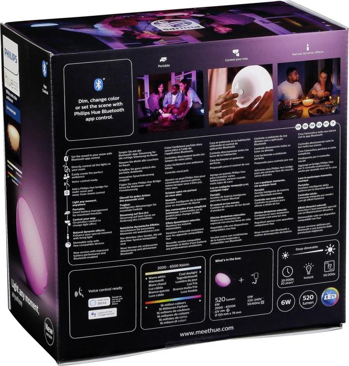 Produktbild Philips Hue Go Basis BT (520 lm)
