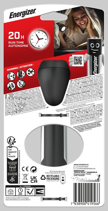 Actual product image Energizer Flashlight (14.70 cm, 90 lm)