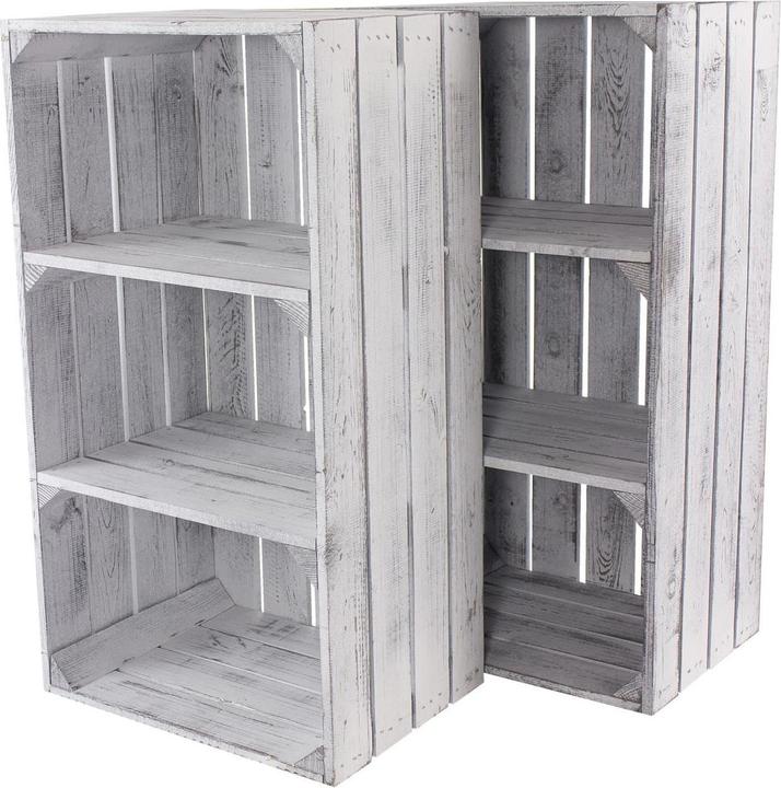 Produktbild Holz Zollhaus Vintage Shabby (40 x 30 x 75 cm)
