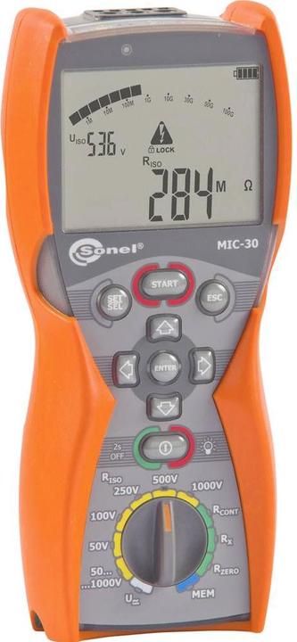 Sonel Isolationsmessgerät MIC-30 Kalibriert na (CAT IV 600V)