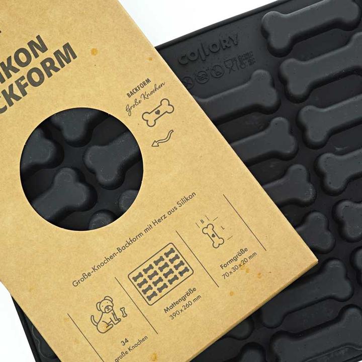 Actual product image Collory Baking mat for large dog treats Bones