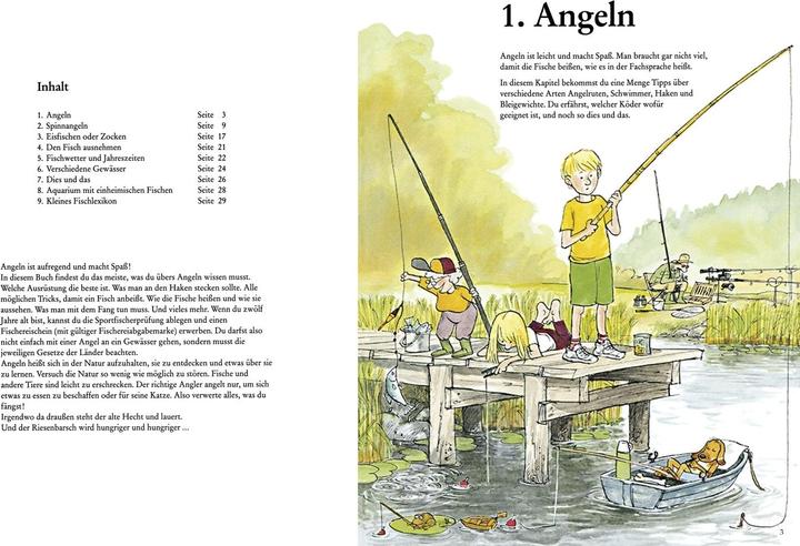 Actual product image Das grosse Buch vom Angeln (German, Sven Nordqvist, 1994)