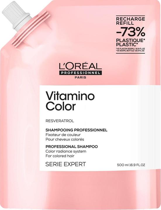 Produktbild L'Oréal Professionnel Serie Expert Vitamino Color Refill (500 ml, Flüssiges Shampoo)