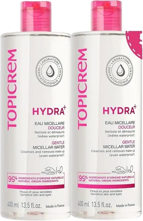 Topicrem Micellar Water Ideal für Erwachsene Unisex (Reinigungstücher, 400 ml)