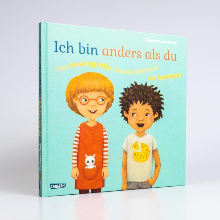 Produktbild Ich bin anders als du – Ich bin wie du: Das riesengrosse Wende-Bilderbuch mit Spieltipps (Deutsch, Constanze von Kitzing, 2023)
