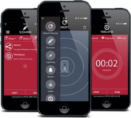 Produktbild Miops Smart Kameraauslöser ohne Kabel (Wi-Fi)