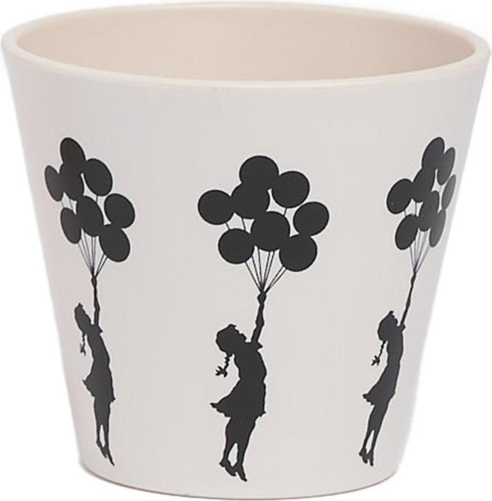 Immagine prodotto Quycup Tazza da caffè espresso FLYING BALLOONS GIRL (90 ml, 2 x)