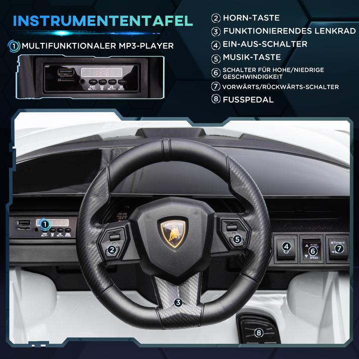 Immagine prodotto Homcom Auto elettrica per bambini con telecomando (12 V)