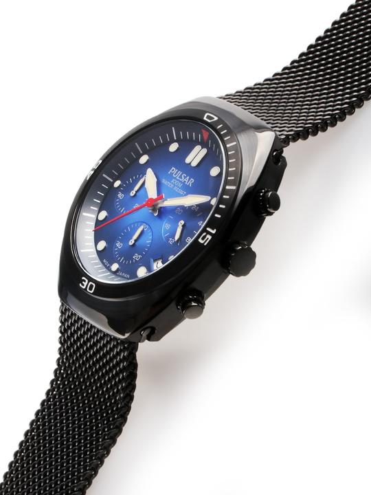Immagine prodotto Pulsar Cronografo Lorus PT3951X2 con bracciale secondi 42 mm 10 ATM (Cronografo, 42 mm)