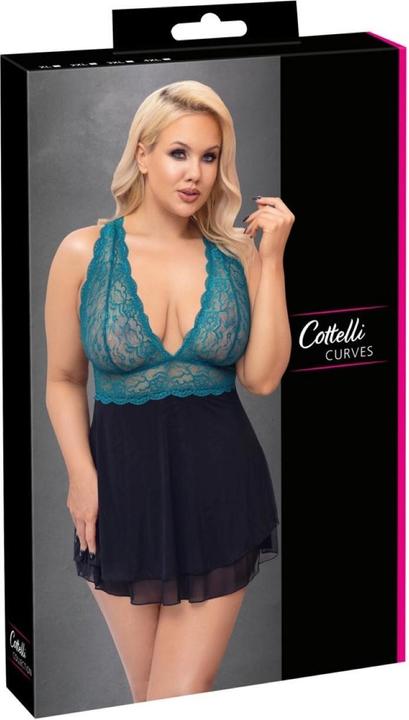 Image du produit Cottelli Collection Babydoll pétrole 2XL (XXL)