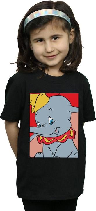 Actual product image Disney Girls Dumbo Portrait Cotton T-Shirt (152, 158)