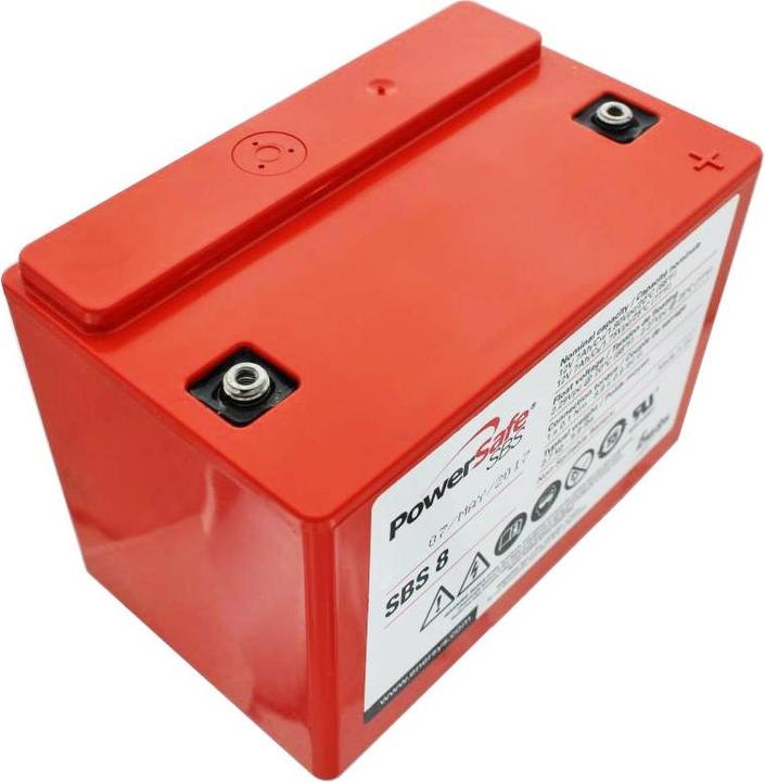 Produktbild Hawker Energy Akku Hawker 12SBS8 PowerSafe mit M4 Schraubanschluss (12 V, 7 Ah)