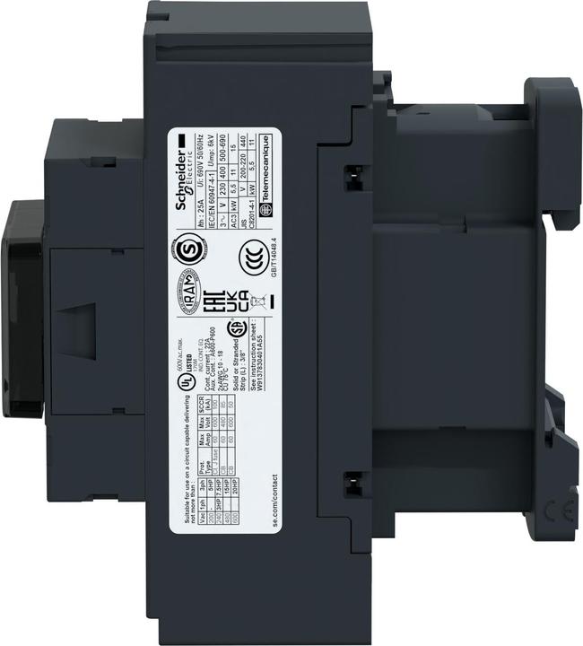 Produktbild Schneider Electric CONT 25A 1NA 1NC 230V 50 60HZ RES
