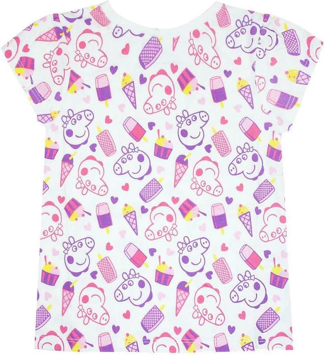 Actual product image Peppa Pig Girls All-Over Print T-Shirt (110)