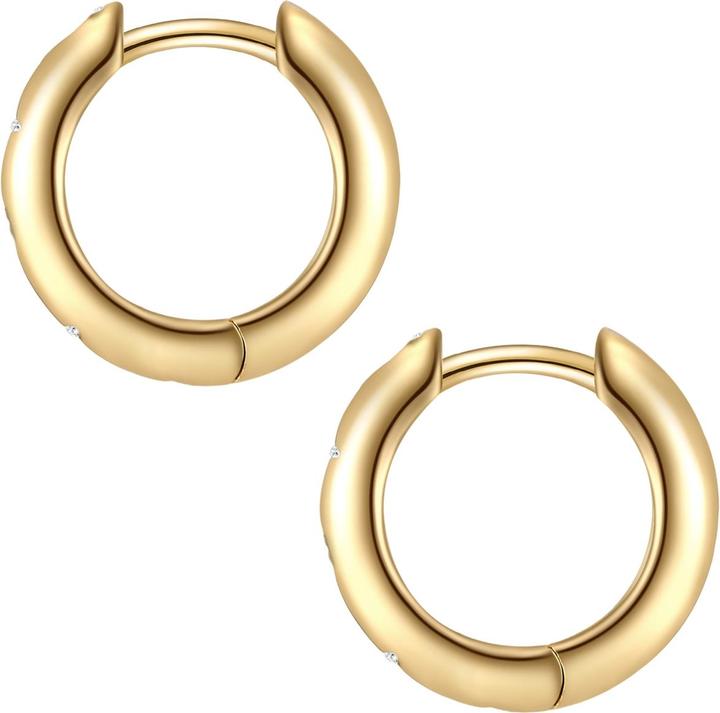 Produktbild Glanzstücke München Damen Sterling Silber Zirkonia gelbgold - 30252 (Sterling Silber)