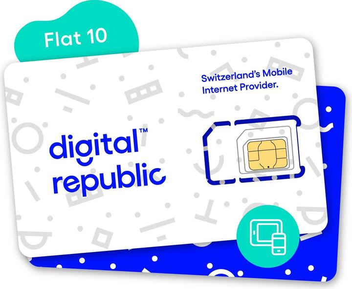 Digital Republic SIM card Unlimited Internet for 365 days - Medium Speed (Unlimited)
