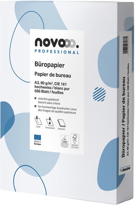 Actual product image Novooo Office paper A3 (80 g/m², A3)