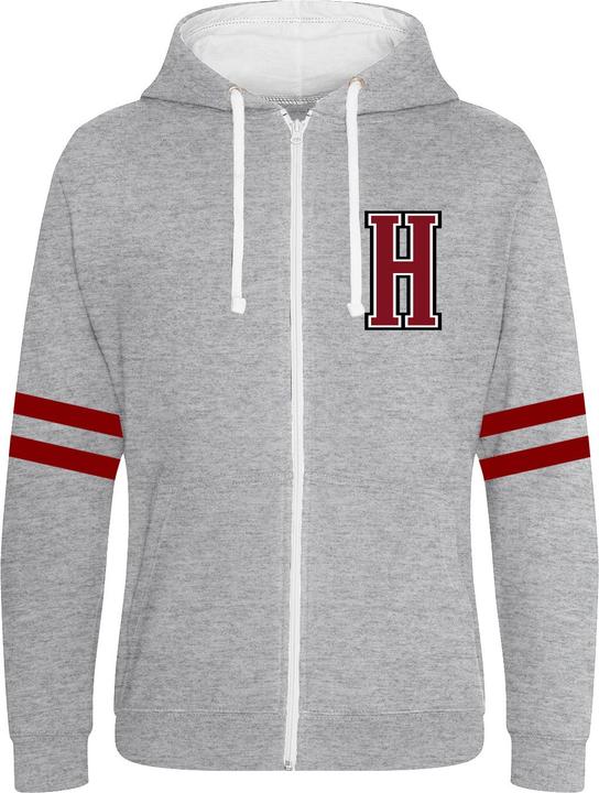 Immagine prodotto Felpa con cappuccio Hogwarts Alumni con zip a tutta lunghezza (M)