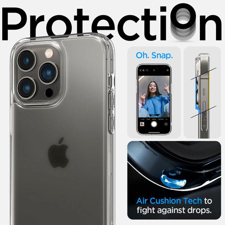 Actual product image Spigen Ultra Hybrid Iphone 14 Pro Max Frost Clear (Apple iPhone 14 Pro Max)
