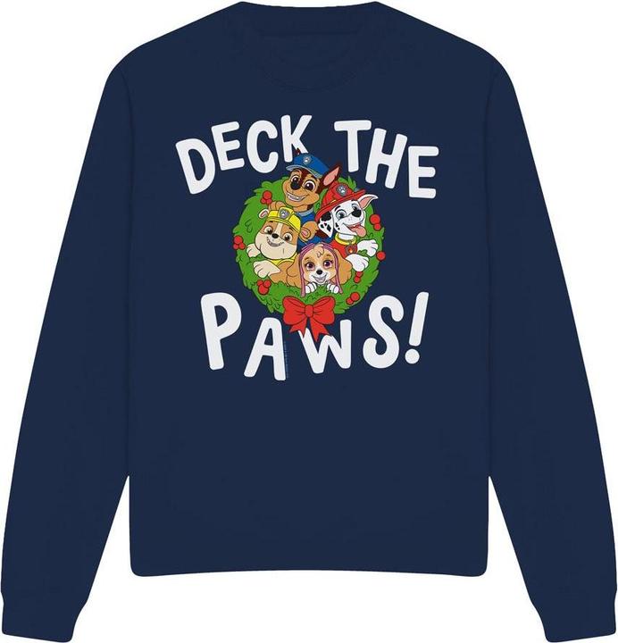 Paw Patrol Deck The Paws Sweatshirt weihnachtliches Design
