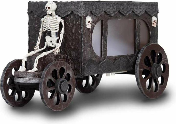 Produktbild My Other Me Halloween-Dekoration Totenkopf Kutsche 18 x 31 x 18 cm