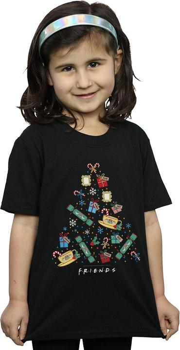 Immagine prodotto Friends Christmas Tree Maglietta Ragazze (128)