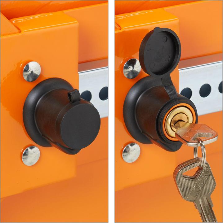 Actual product image Relaxdays Wheel claw