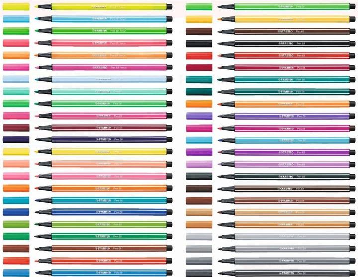 Produktbild STABILO Pen 68 Premium-Filzstift (Schwarz, 10 x)
