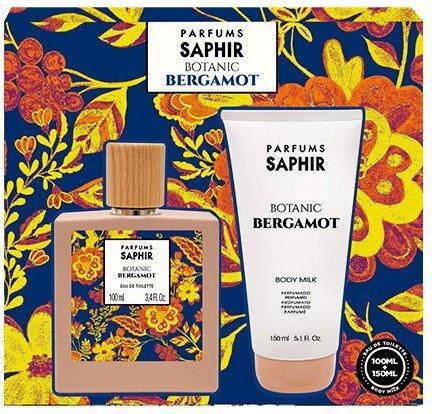 Produktbild Saphir Botanic Of Bergamot Edt Spray 100 ml + Body 150 ml Sets