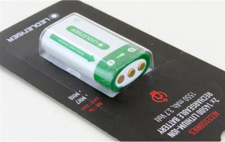 Image du produit Ledlenser 2x 14500 Li-Ion Batterie rechargeable