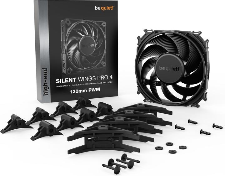 Produktbild be quiet! Silent Wings 4 Pro PWM Lüfter (120 mm, 1 x)