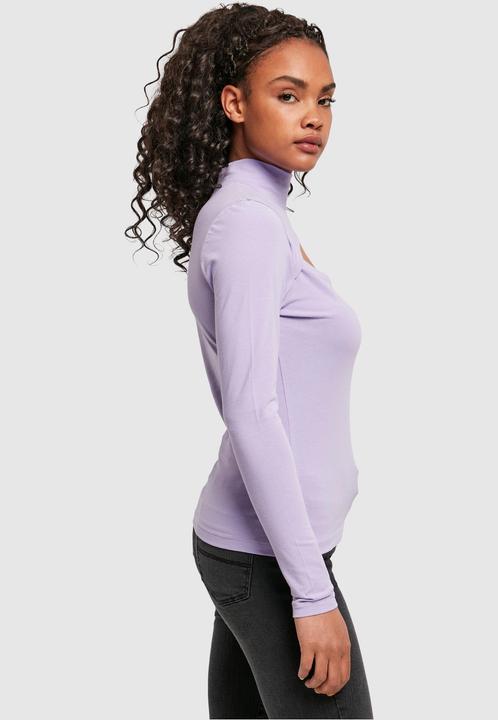 Immagine prodotto Urban Classics Dolcevita da donna tagliato a manica lunga (XS)