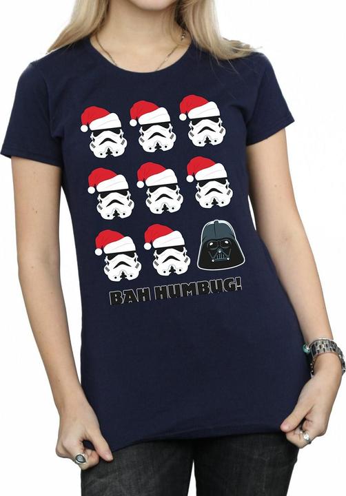 Immagine prodotto Star Wars Christmas Humbug Maglietta Donna (M)