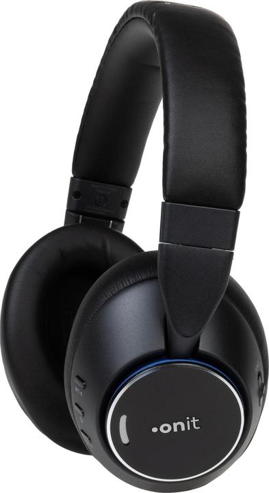 Produktbild Onit Wireless Over-Ear-Kopfhörer Premium Schwarz (ANC, 25 h, Kabellos)