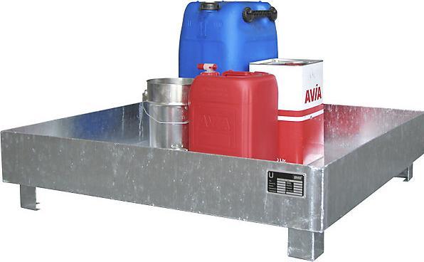 Image du produit Bauer Südlohn Bauer Bac de rétention WO 4 200 galvanisé à chaud