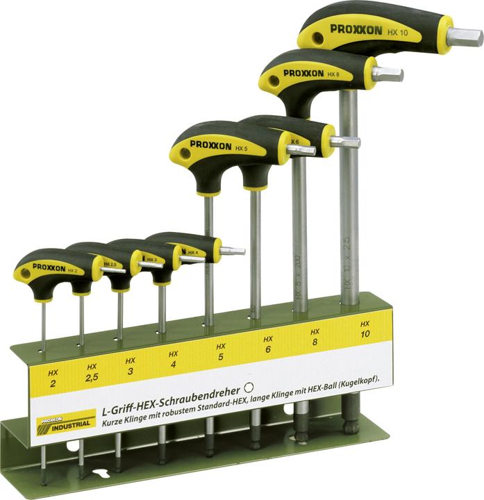Actual product image Proxxon Workshop screwdriver set (Allen screw)
