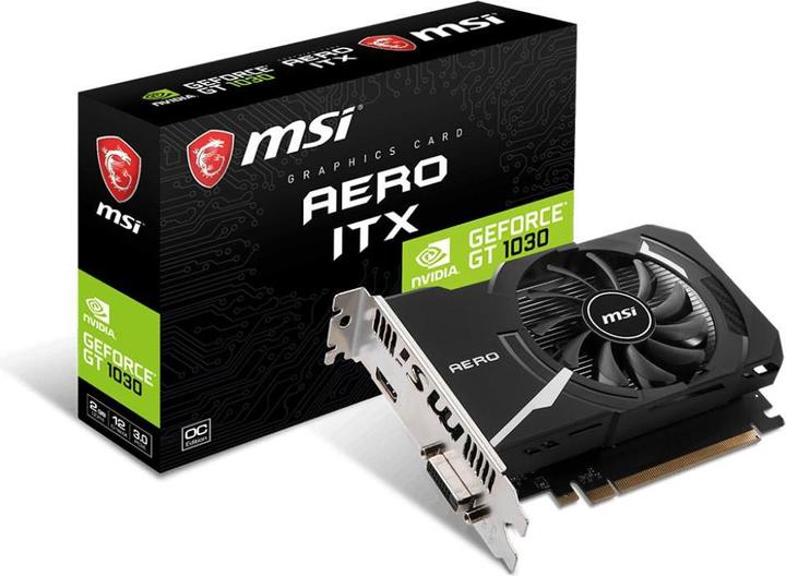 MSI GeForce GT 1030 AERO ITX 2GD4 OC (2 GB)