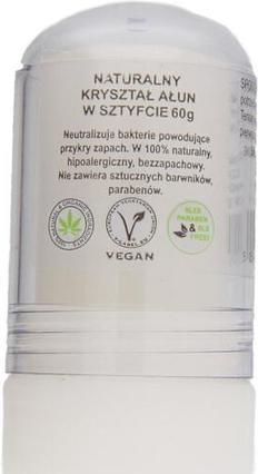 Biomika Seife Deo Crystal Alaun Stick 60g 6016 Natürliches Deo Crystal Stick (Stick)