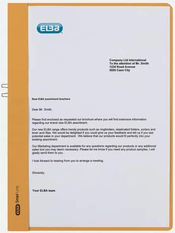 Actual product image Elba Quick file without cover (A4, 1 x)