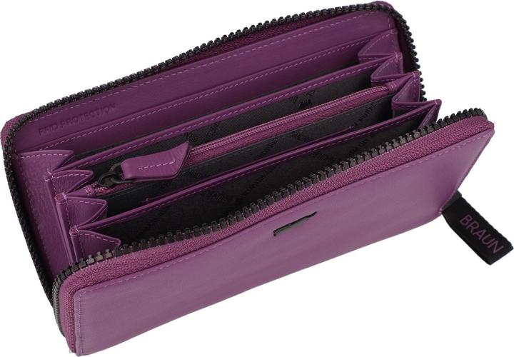 Produktbild Braun Büffel Capri Geldbörse RFID Schutz Leder 19 cm