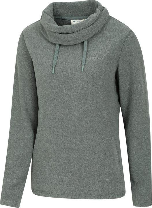 Actual product image Mountain Warehouse Womens/Ladies Hebridean Cowl Neck Fleece Top (48 D)